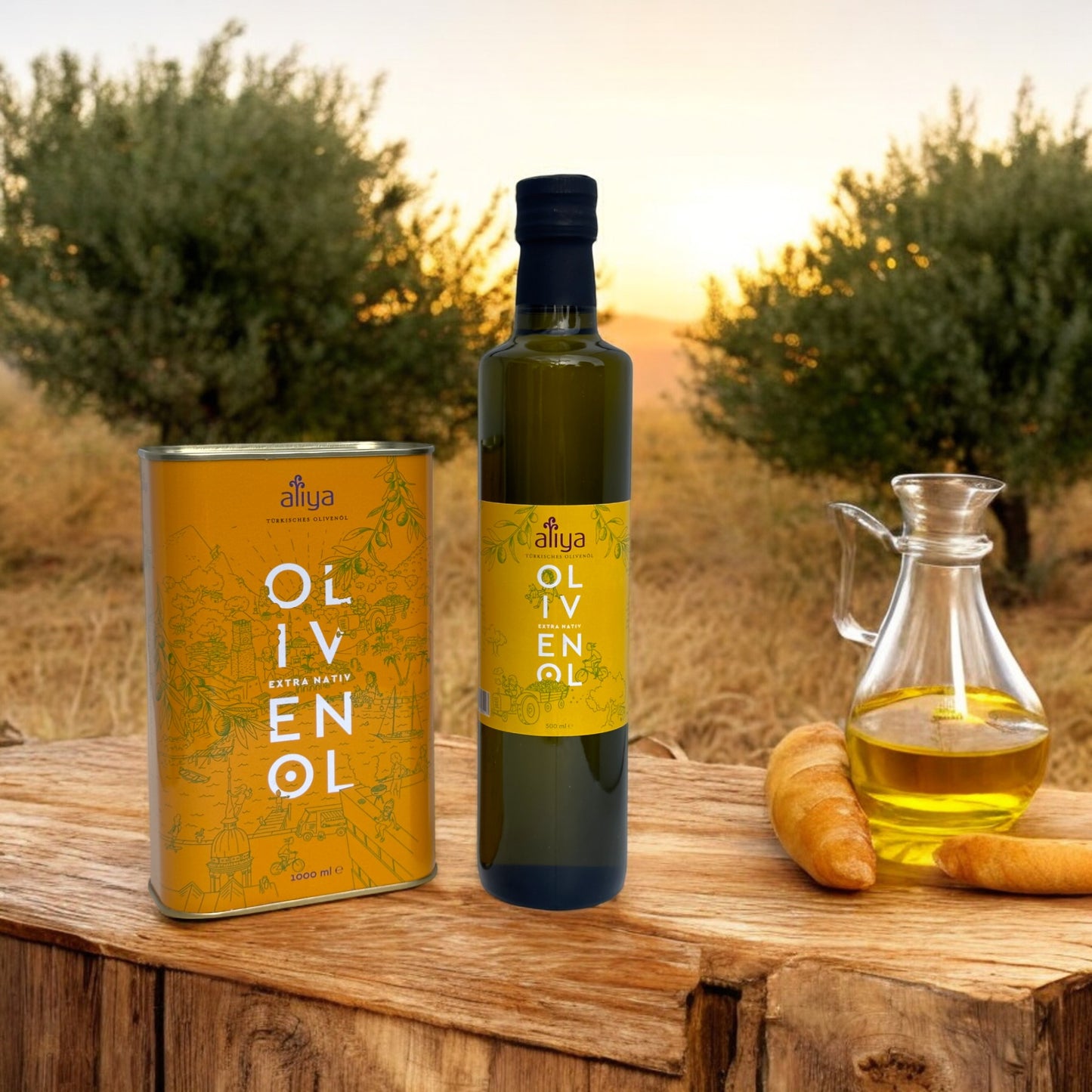 Aliya Olivenöl - extra nativ - 500 ml